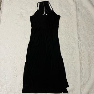 Black knit BCBG dress, large